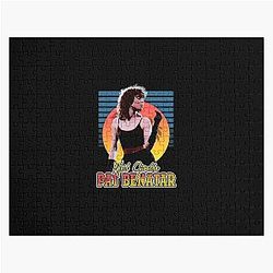 Retro Flyer Style Pat Benatar Fan Art Jigsaw Puzzle