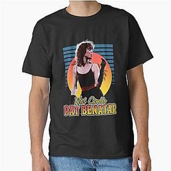Retro Flyer Style Pat Benatar Fan Art Design Classic T-Shirt
