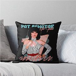 Art Pat Benatar Throw Pillow