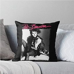 Pat Benatar Throw Pillow