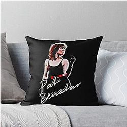Art Pat Benatar Throw Pillow
