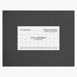 Patrick Bateman Business Card Puzzle