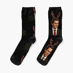 Patrick Bateman Christmas Socks
