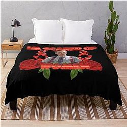I am Scared of Women Patrick Bateman Throw Blanket