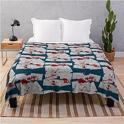 American Psycho Patrick Bateman Throw Blanket