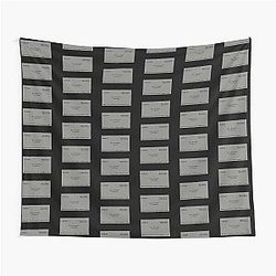 Patrick Bateman Streetwear Business Card Version 1 Tapestry