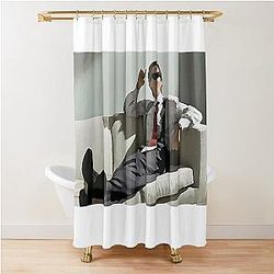 Patrick Bateman American Psycho Shower Curtain