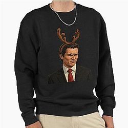 Patrick Bateman Christmas Pullover Sweatshirt