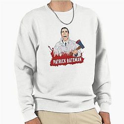 Patrick Bateman American Psycho Movie Patrick Bateman Meme Vintage Movie Patrick Bateman Horror Sweatshirt