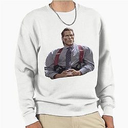 Patrick Bateman Gigachad Meme Sweatshirt