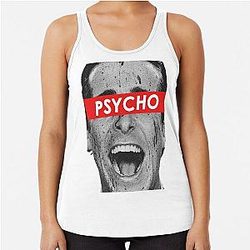 American Psycho - Patrick Bateman Racerback Tank Top
