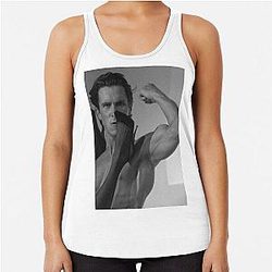 Patrick Bateman 2 Racerback  Tank Top