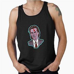 Patrick Bateman 80s Pop Art Tank