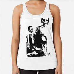 Patrick Bateman Racerback Tank Top
