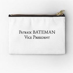 Patrick Bateman Vice President Zipper Pouch