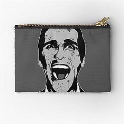 Patrick Bateman American Psycho Zipper Pouch