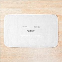 Patrick Bateman Bath Mat