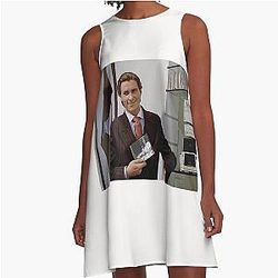 Patrick Bateman A-Line Dress