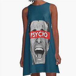 American Psycho Patrick Bateman A-Line Dress