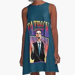 Patrick Bateman A Line Dress