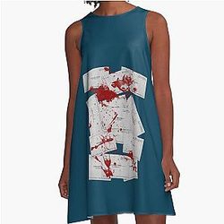 American Psycho - Patrick Bateman - Business A-Line Dress