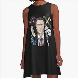 American Psycho Patrick Bateman A-Line Dress