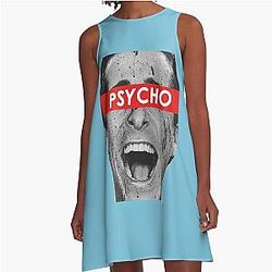 American Psycho Essential T-Shirt A-Line Dress