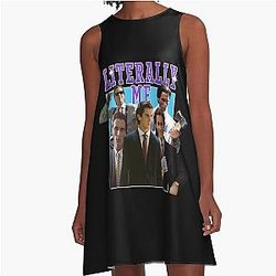 Patrick Bateman is a Line Dress