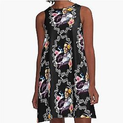 Patrick Bateman People Killer Friendship Series A-Line Dress