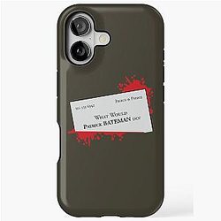 What Would Patrick Bateman Do iPhone Case