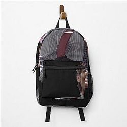 Patrick Bateman Gigachad Meme Backpack