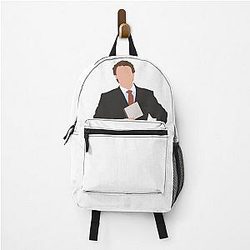 Minimalist Patrick Bateman from American Psycho Backpack -> Minimalist Patrick Bateman from American Psycho