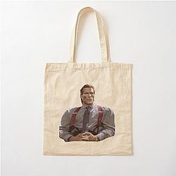 Patrick Bateman Gigachad Meme Tote Bag