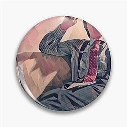 Patrick Bateman American Psycho Lounge Pin
