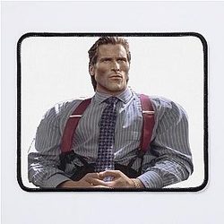 Patrick Bateman Gigachad Mouse Pad