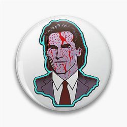Patrick Bateman 80s Pop Pin