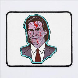 Patrick Bateman 80s Pop Art Mouse Pad