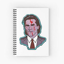 Patrick Bateman 80s Pop Art Notebook