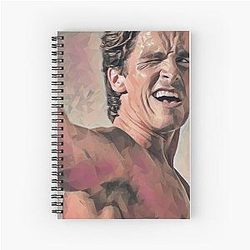Patrick Bateman American Psycho Spiral Notebook