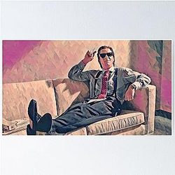Patrick Bateman American Psycho Lounge Poster
