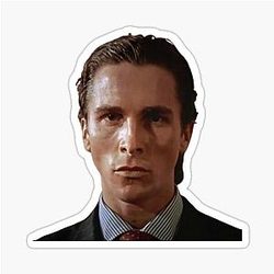 Patrick Bateman Sticker