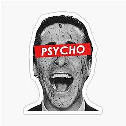 American Psycho - Patrick Bateman Sticker