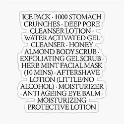 Patrick Morning Routine Sticker