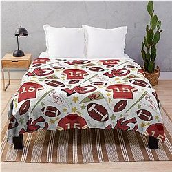 Patrick Mahomes Chiefs Throw Blanket