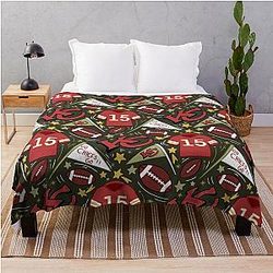 Patrick Mahomes Chiefs Throw Blanket