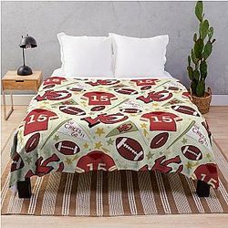 Patrick Mahomes Chiefs Throw Blanket