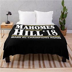 Patrick Mahomes Shirt Throw Blanket