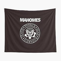 Patrick Mahomes Ramones Tapestry