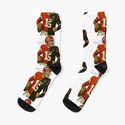 Patrick Mahomes Texas Tech Football Socks