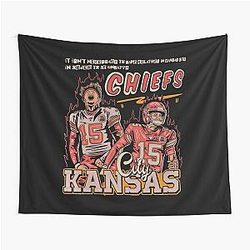 Patrick Mahomes Kansas City Player Tapestry